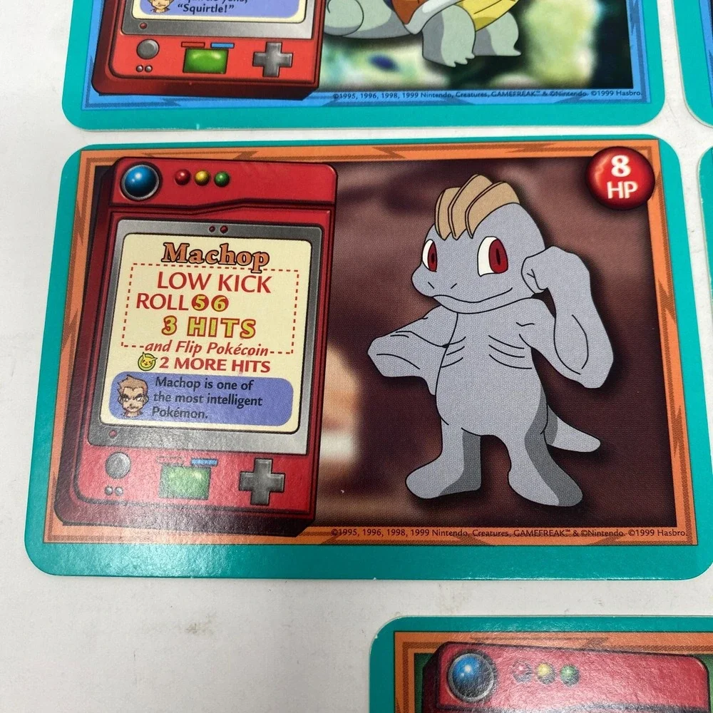 5‎ 1999 Pokemon Trading Cards: Nintendo Creatures Adventure Game Squirtle Machop